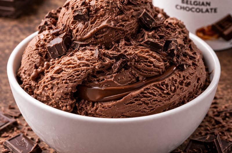 Recette glace Belgian Chocolate façon Häagen-Dazs pour Ninja Creami & Ninja Swirl