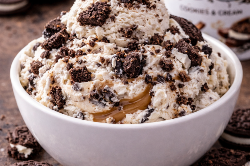 Recette glace Cookies & Cream façon Häagen-Dazs pour Ninja Creami & Ninja Swirl