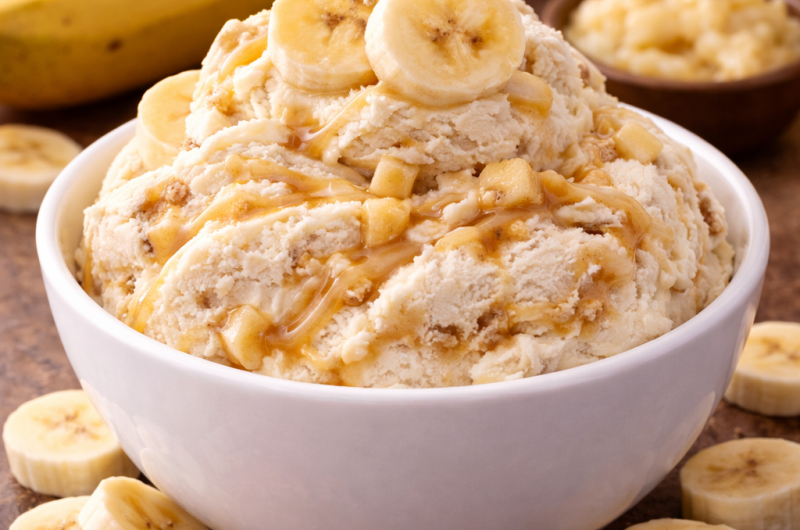 Ricetta del gelato alla banana per Ninja Creami e Ninja Swirl