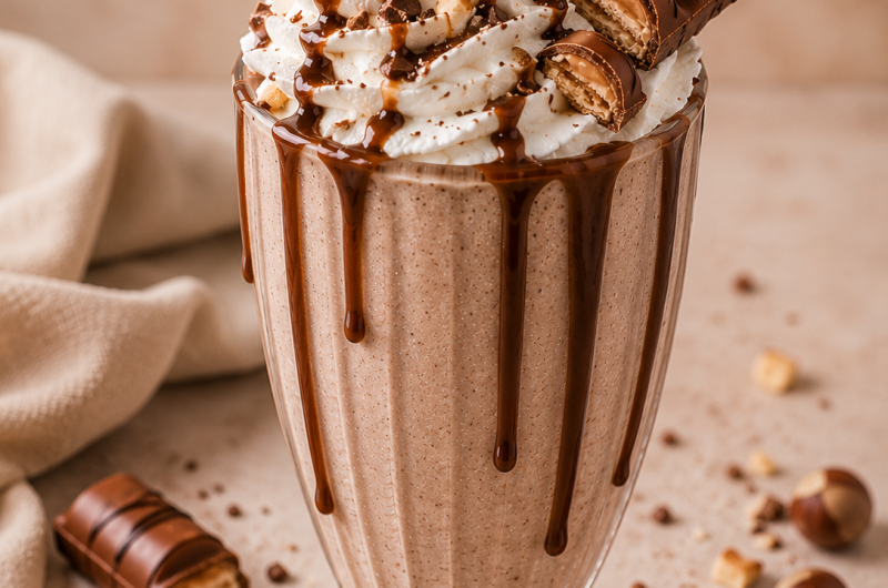 Receta de batido Kinder Bueno para Ninja Slushi Max