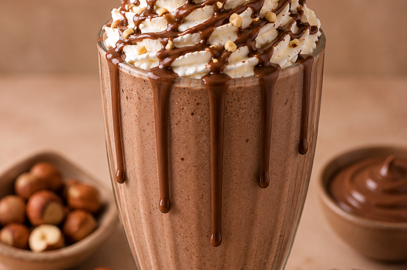 Receta de batido de Nutella para Ninja Slushi Max