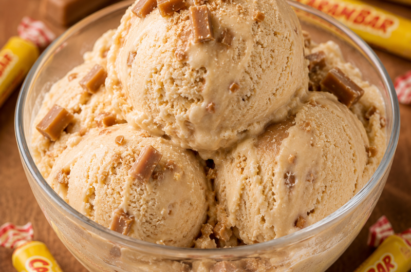 Carambar Ice Cream Recipe for Ninja Creami & Ninja Swirl