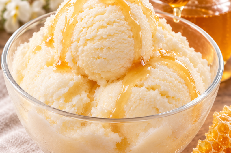 Honey Ice Cream Recipe for Ninja Creami